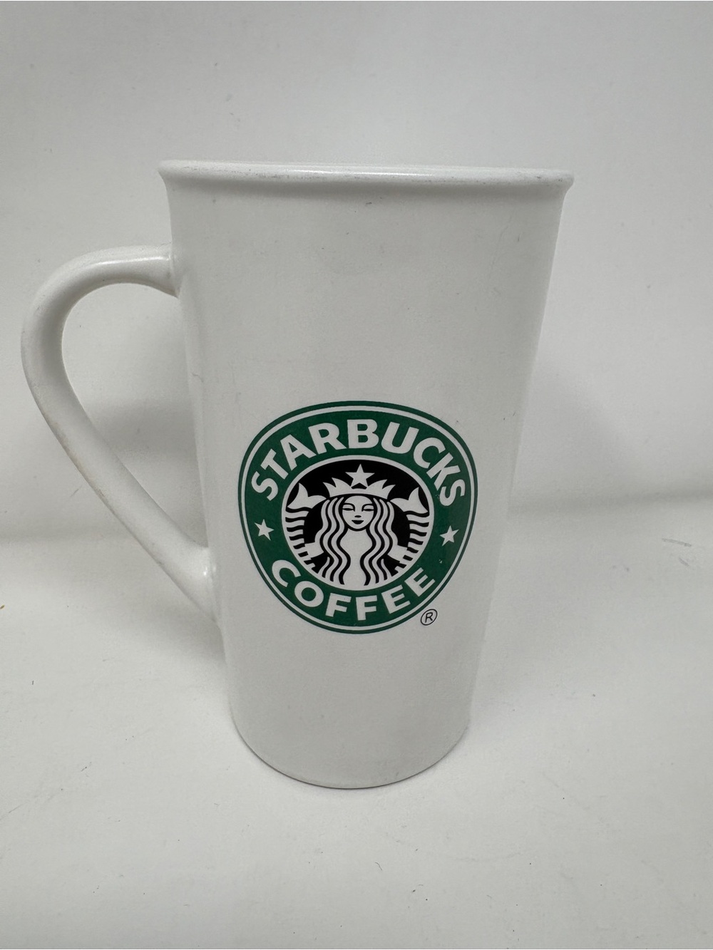 Starbucks White Ceramic Mug 14 oz